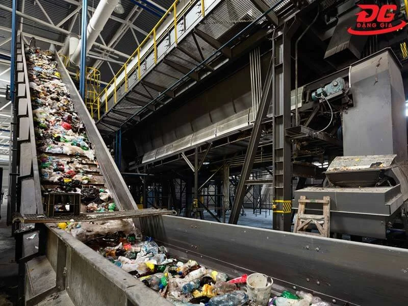 cấu tạo của máy phân loại rác