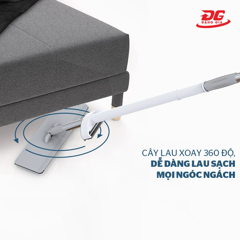 Bàn lau 360 độ, tiện lợi khi vệ sinh