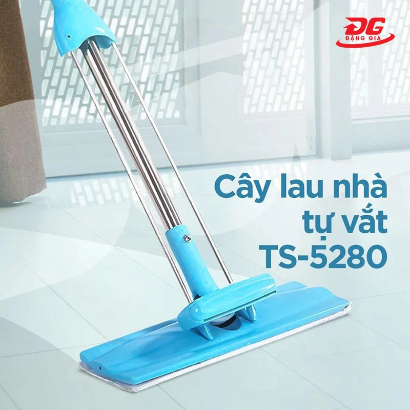 Cây lau nhà TS 5280 có thiết kế nhỏ gọn, dễ sử dụng