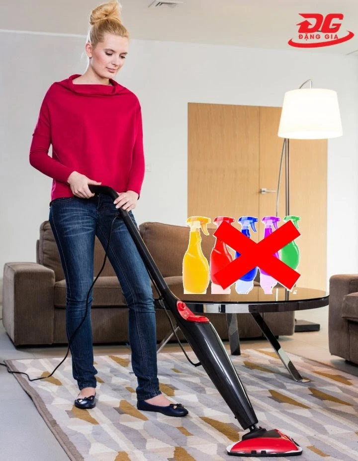 Không sử dụng nước tẩy rửa mà vẫn đảm bảo hiệu quả làm sạch