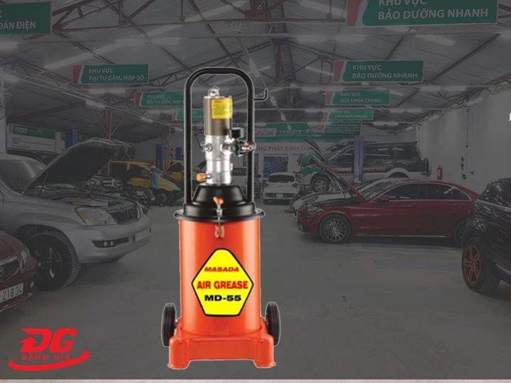 Máy bơm mỡ Masada được ứng dụng trong bảo dưỡng máy móc, thiết bị