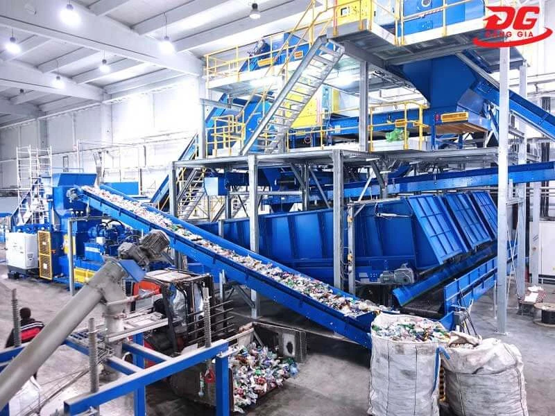 máy phân loại rác thải sinh hoạt