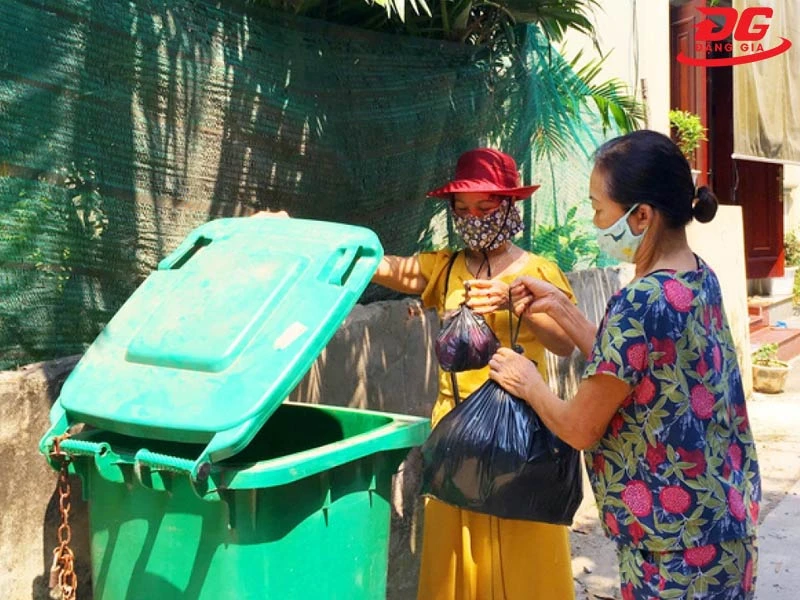 phân loại rác không tái chế được