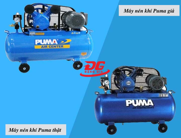 Phân biệt máy nén khí thật - giả