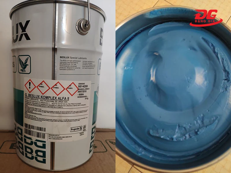 Mỡ bôi trơn vòng bi chịu nhiệt G.Beslux Komplex Alfa II