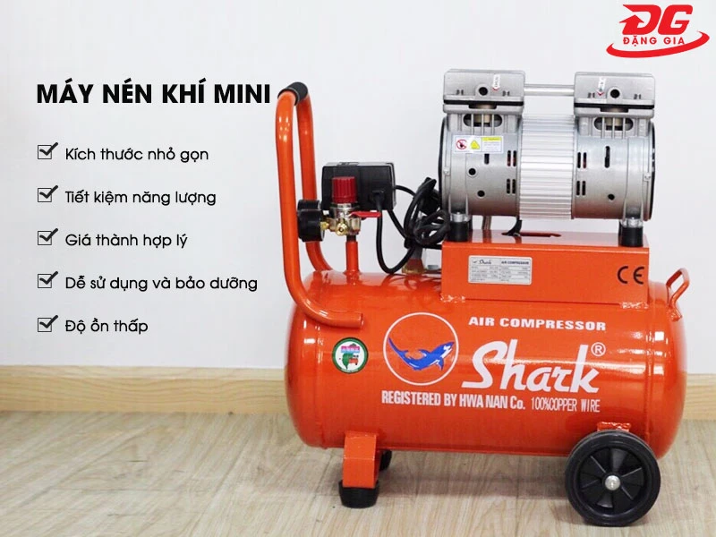 Máy nén khí mini mang đến nhiều lợi ích cho người sử dụng
