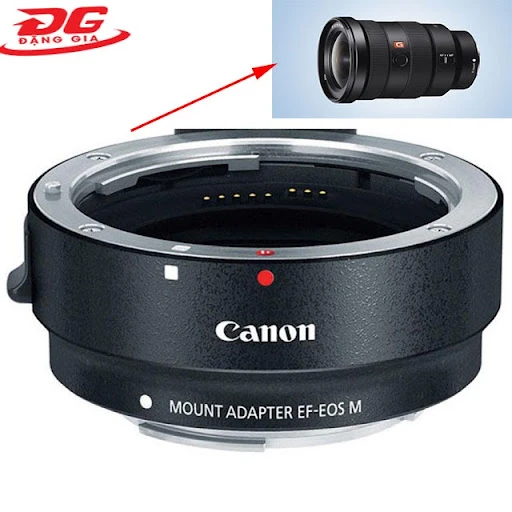 Ngàm chuyển lens Sony sang Canon