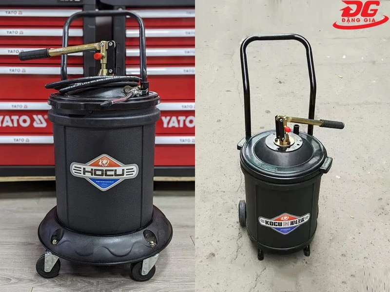 Thùng bơm mỡ bằng tay 30 lít Kocu GZ 30B