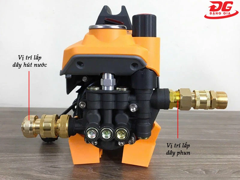 Cách lắp máy phun rửa xe gia đình Hukan 3000W