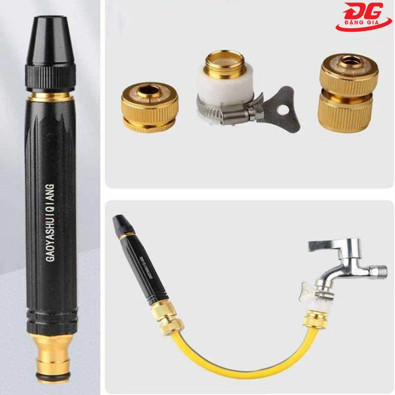 Vòi tăng áp rửa xe bằng đồng