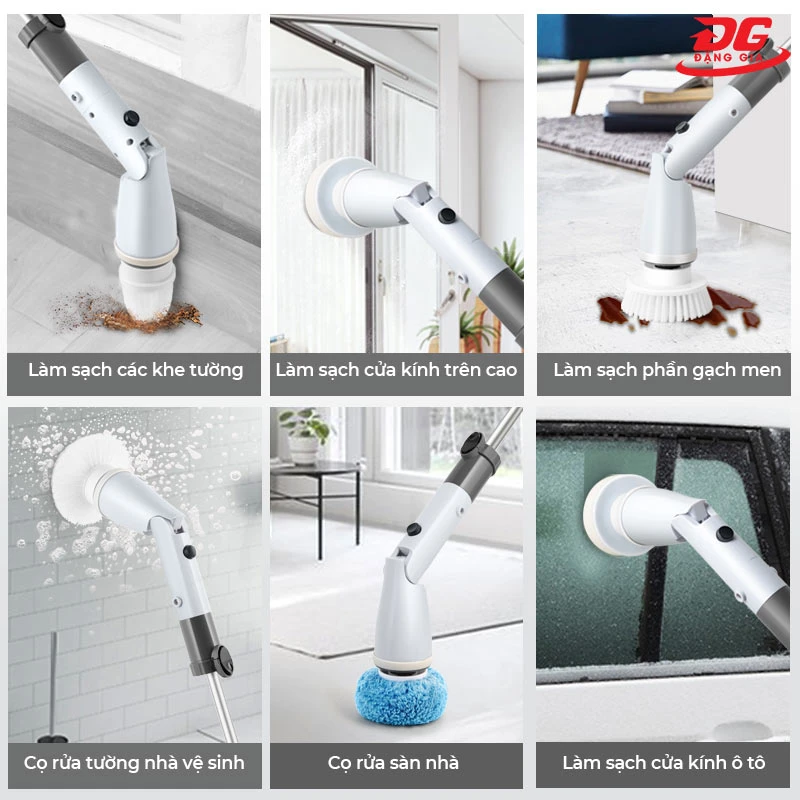 Máy làm sạch tốt trên nhiều bề mặt khác nhau