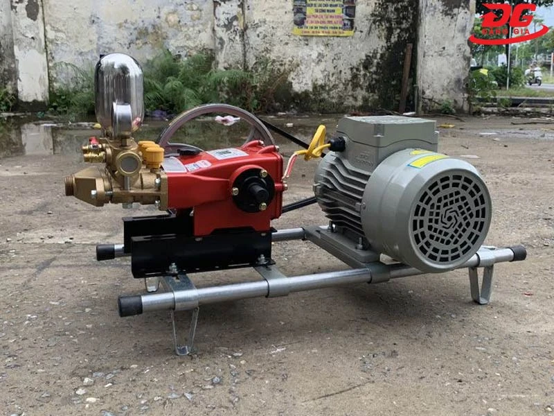 Máy rửa xe dây đai motor rời 2HP LS-22