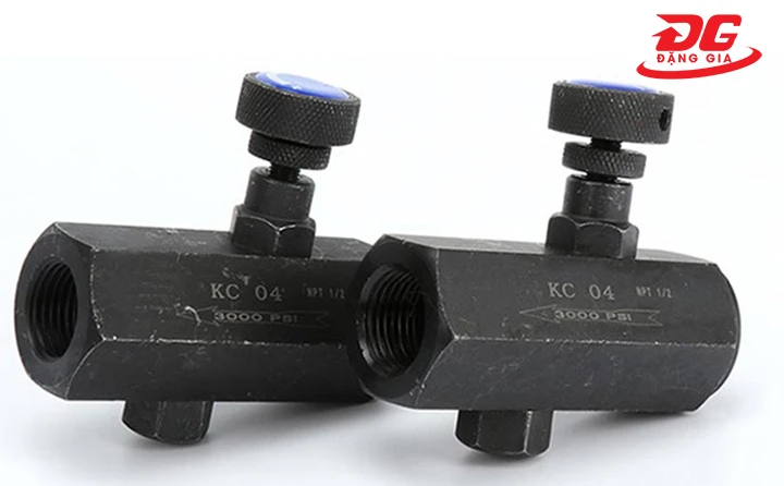 Van tiết lưu thủy lực có điều chỉnh