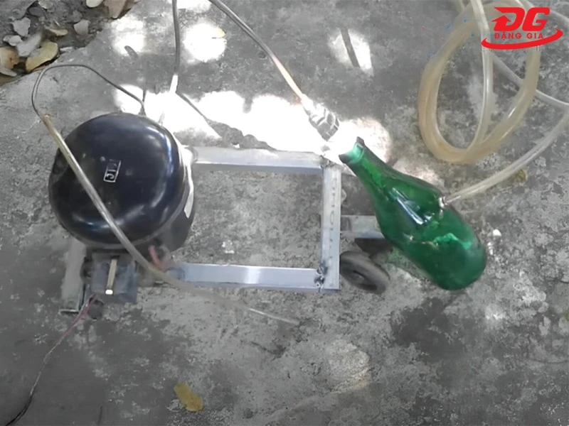 Tự chế máy hút nhớt tại nhà