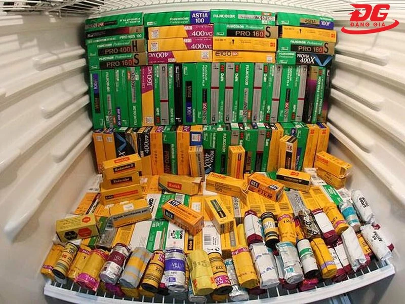 Bảo quản phim máy ảnh trong tủ lạnh, để nguyên seal là cách làm hiệu quả