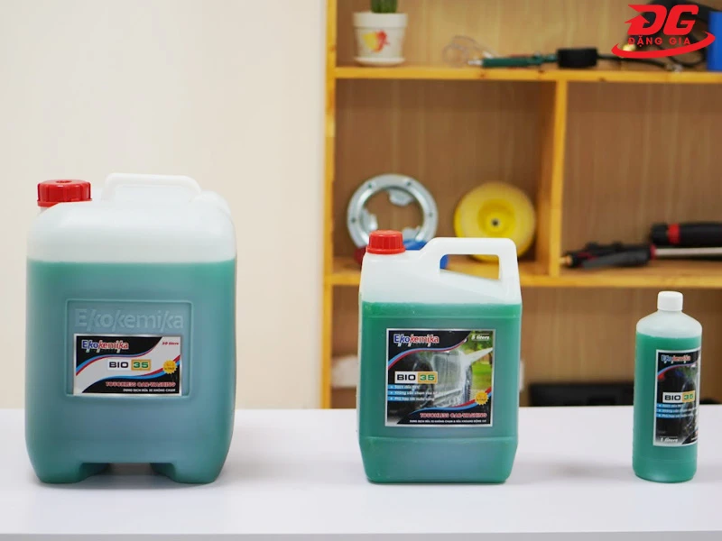 Hóa chất chăm sóc xe giúp tối ưu hóa quá trình rửa xe