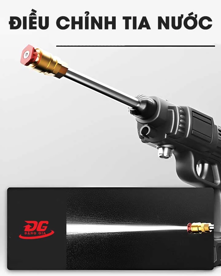 Đầu phun điều chỉnh tia nước theo ý muốn