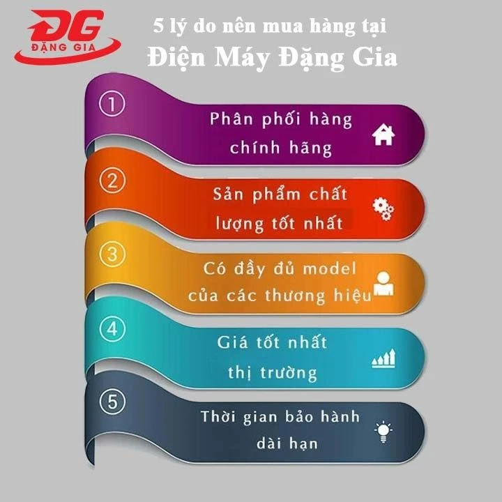 Tại sao nên mua hàng tại Điện máy Đặng Gia?