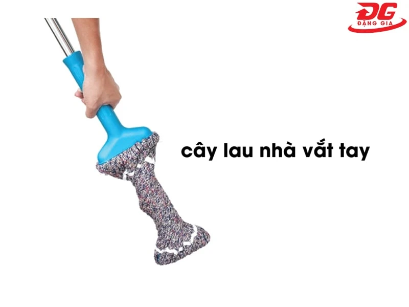 Cây lau nhà vắt tay có khả năng làm sạch ở mức ổn