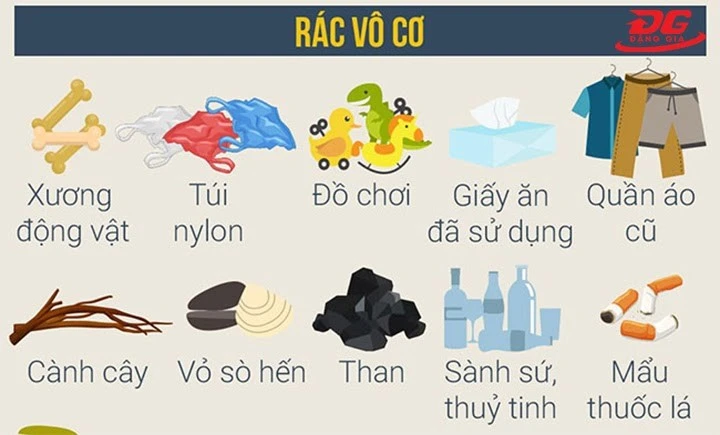 rác vô cơ