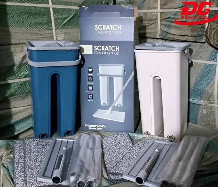 Cây lau nhà sàn gỗ chuyên dụng MOP Scratch