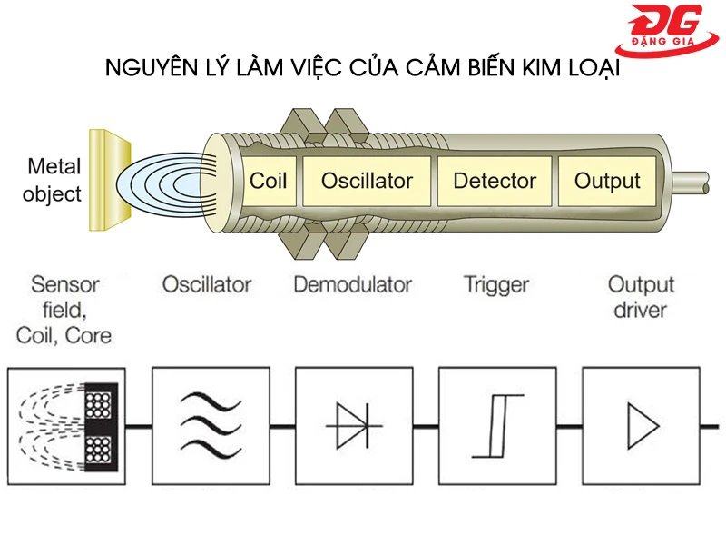 cảm biến phát hiện kim loại