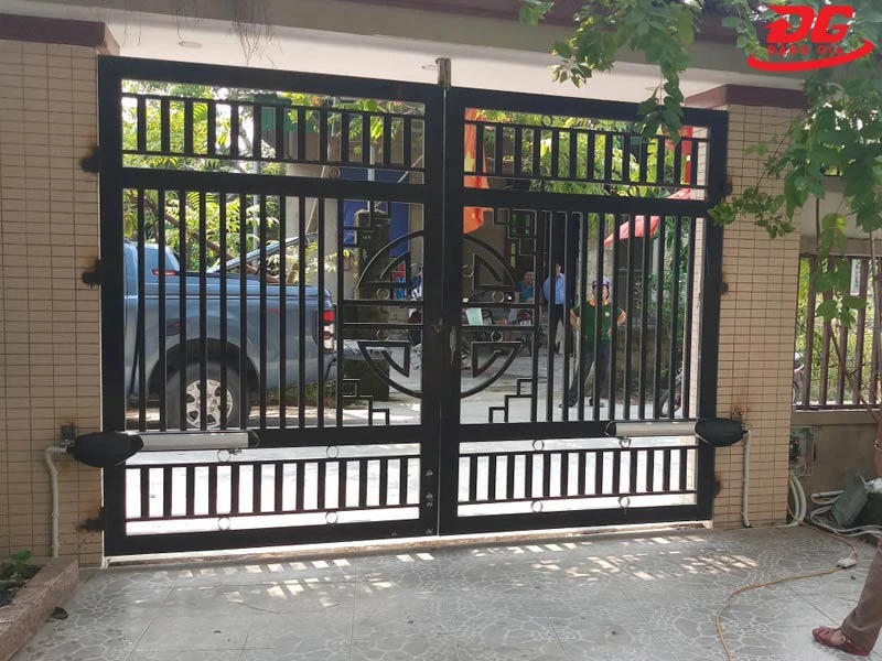 Chọn mua motor cửa cổng 2 cánh có kết cấu chắc chắn, độ bền cao