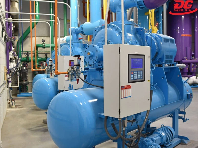 Bảng điều khiển thông minh của hệ thống lạnh công nghiệp