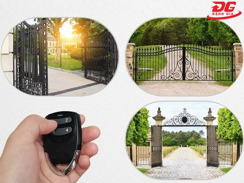 Dễ dàng đóng - mở cổng từ xa