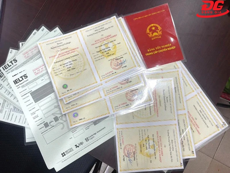 Kiểm tra tài liệu sau khi ép