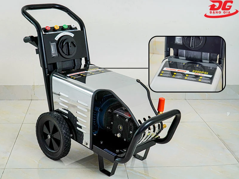 Máy bơm rửa xe tự động ngắt Kumisai KMS 150/3