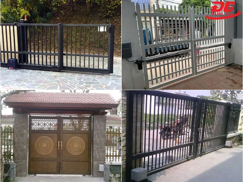 Motor cửa cổng 2 cánh được sử dụng rất nhiều