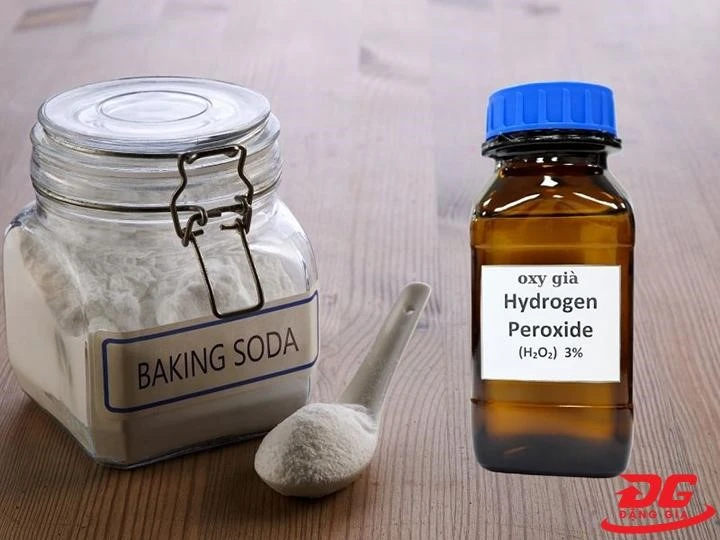 cách giặt giày vải trắng bằng baking soda