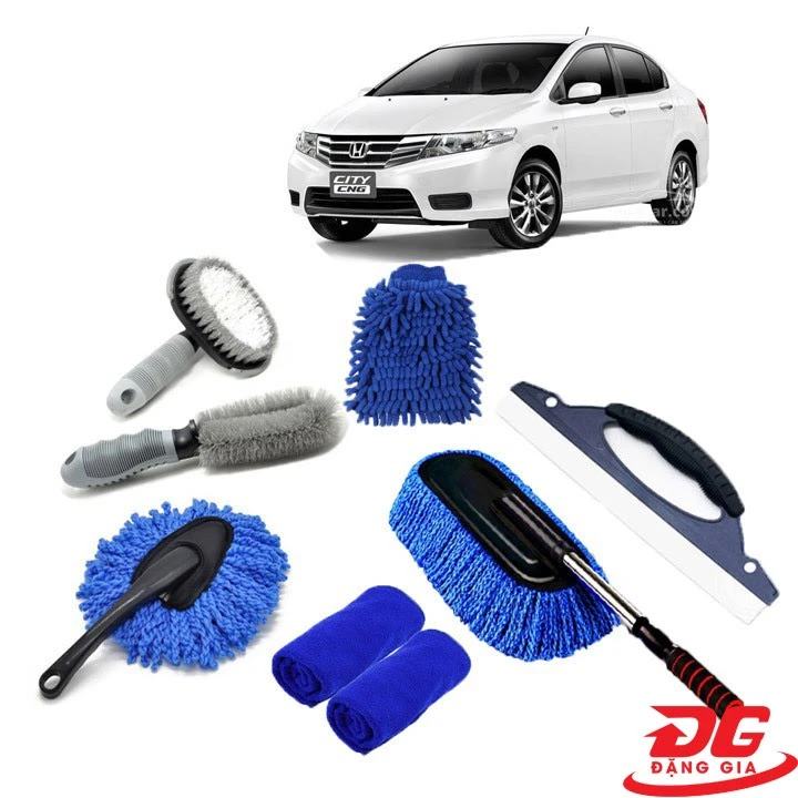 Bộ dụng cụ rửa xe oto