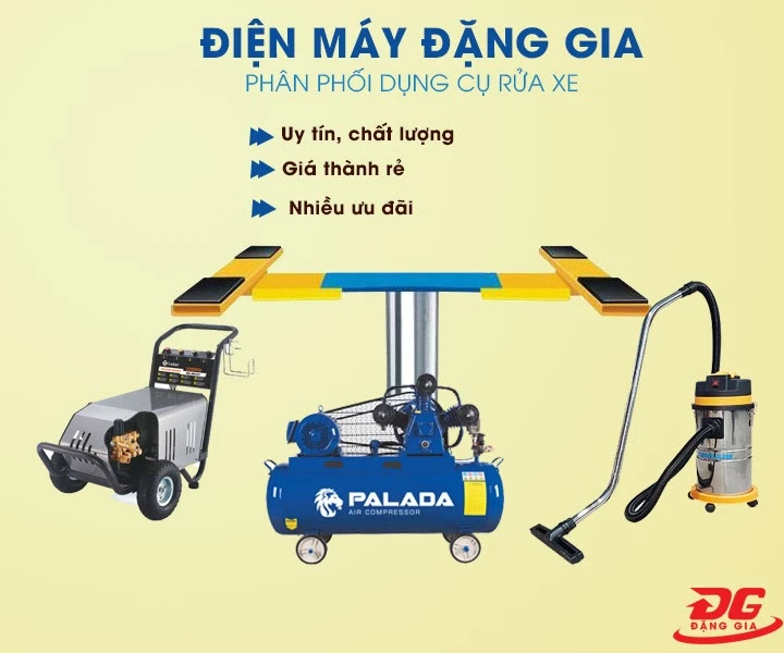 Điện máy Đặng gia - Phân phối dụng cụ rửa xe