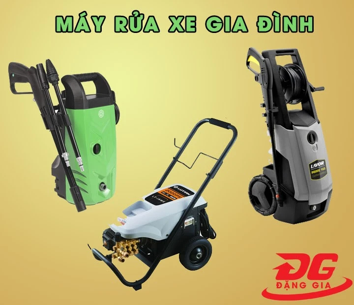 Máy rửa xe gia đình - Dụng cụ rửa xe máy