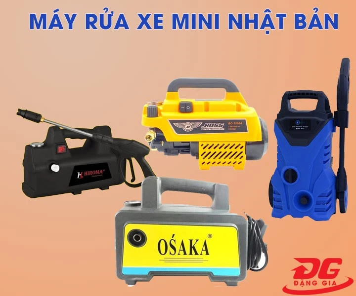 Máy rửa xe mini Nhật Bản