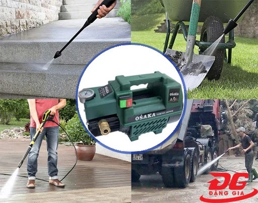 Ứng dụng của máy xịt rửa xe mini Nhật Bản
