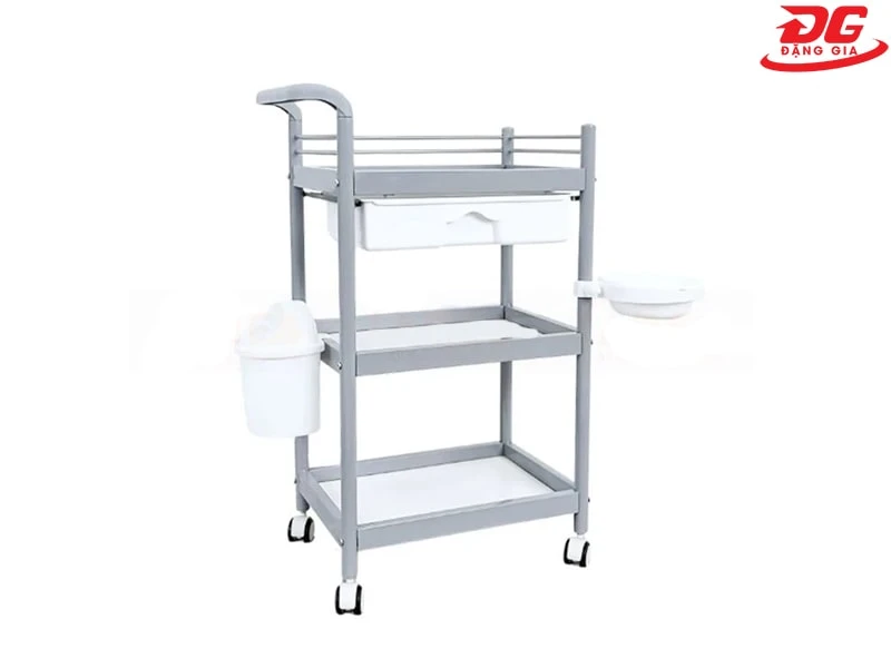 Kệ xe đẩy 3 tầng spa HMTL-5030