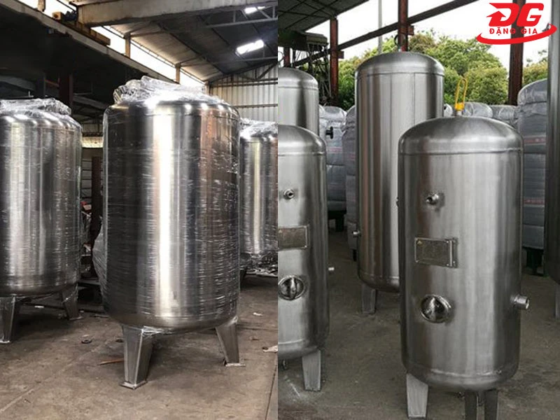 Bình tích áp khí nén bằng inox