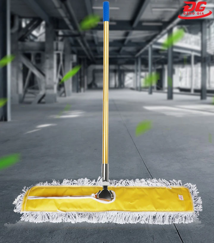 Cây lau nhà công nghiệp 90cm có cấu tạo đơn giản, gọn nhẹ