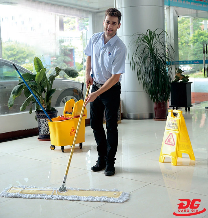 cây lau nhà màu vàng 110cm