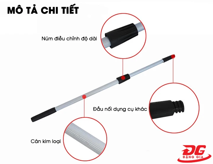các chi tiết của dụng cụ