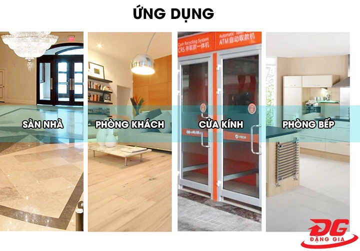 ứng dụng đa dạng của cây nối dài lau kính 4,5m