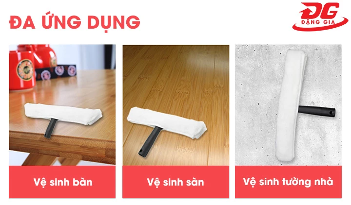 Sản phẩm được sử dụng để vệ sinh nhiều vị trí khác nhau