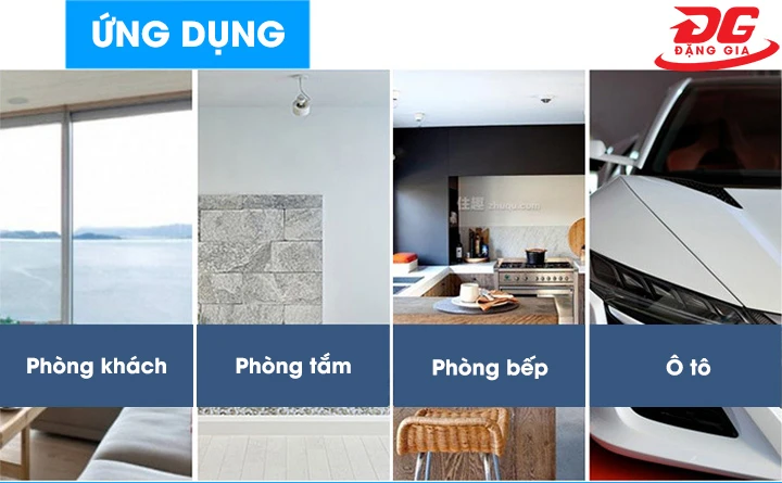 được sử dụng chủ yếu trong gia đình hoặc lau kính oto