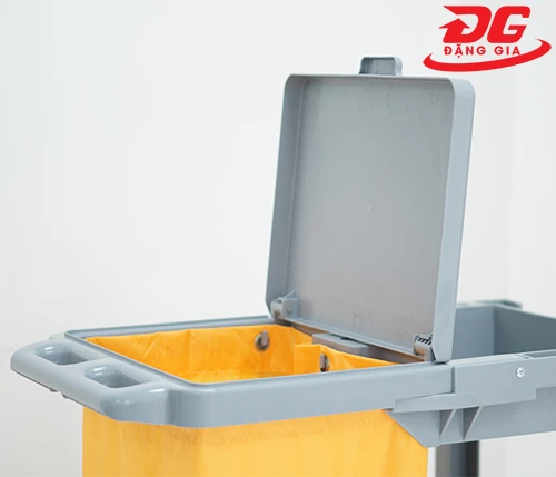 Xe đẩy dọn vệ sinh 3 tầng 6