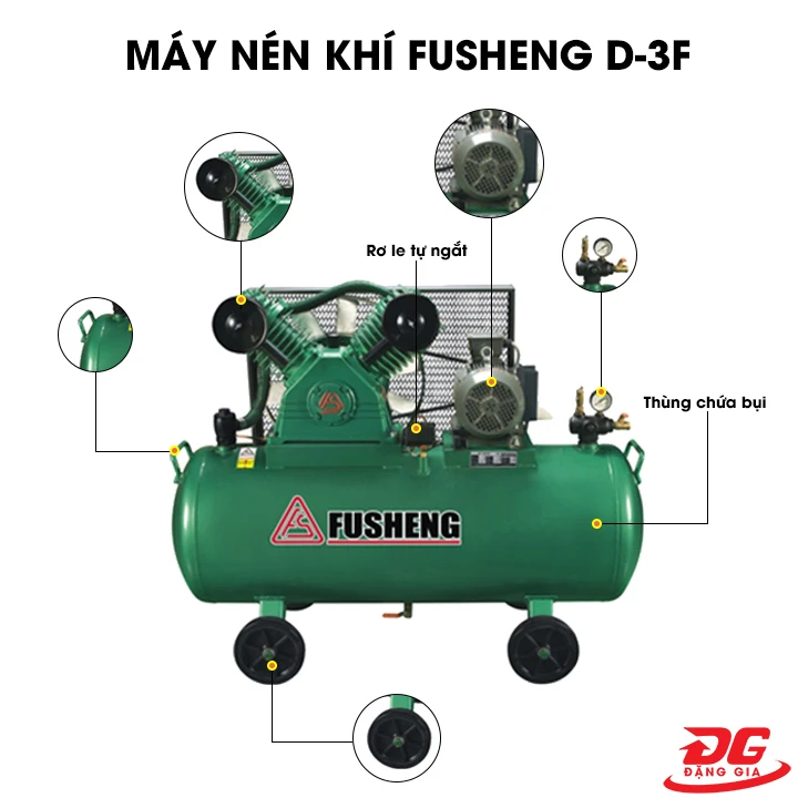 Các bộ phận cấu thành máy đều đảm nhận những vai trò quan trọng