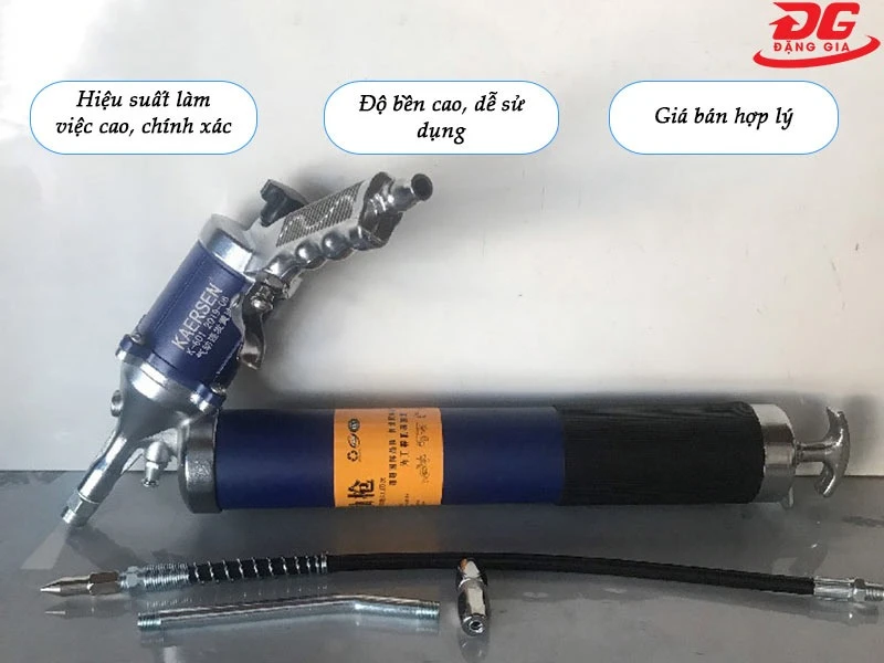 Các ưu điểm nổi bật của súng bơm mỡ bò bằng hơi