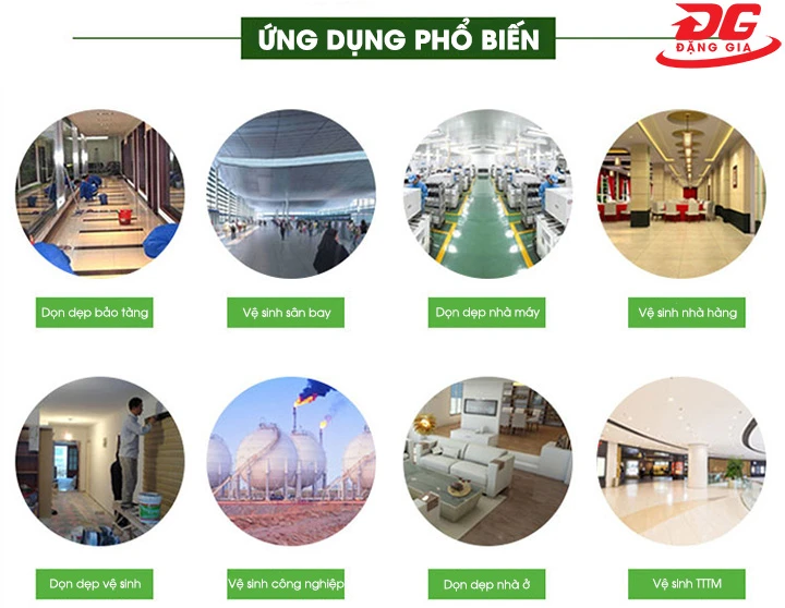 ứng dụng của các vật dụng vệ sinh cần thiết